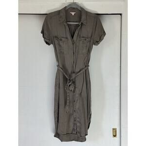 TEDDI ROSE Women's Tencel Shirt Dress - Set Of 3 - Green/Terracotta/NavyBlue - S